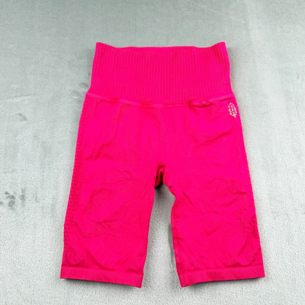 FP Movement Free People Hot Pink High Rise Biker Shorts Women's XS/S F6798PS
